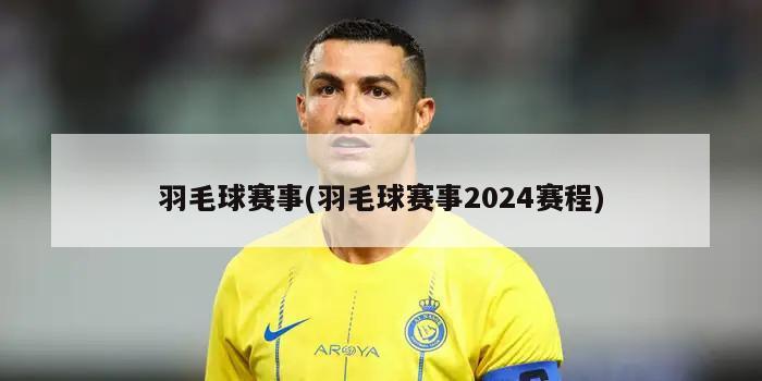 羽毛球赛事(羽毛球赛事2024赛程)