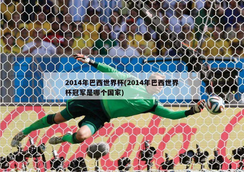 2014年巴西世界杯(2014年巴西世界杯冠军是哪个国家)