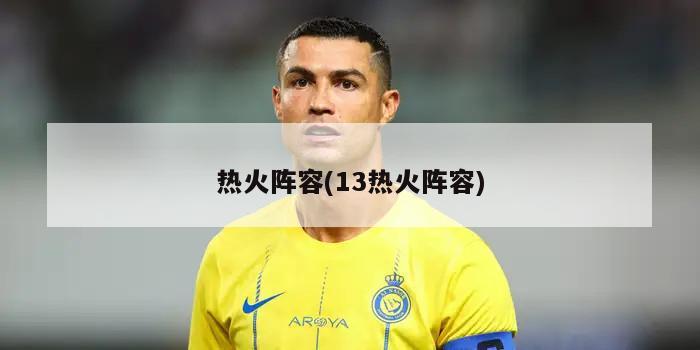 热火阵容(13热火阵容)