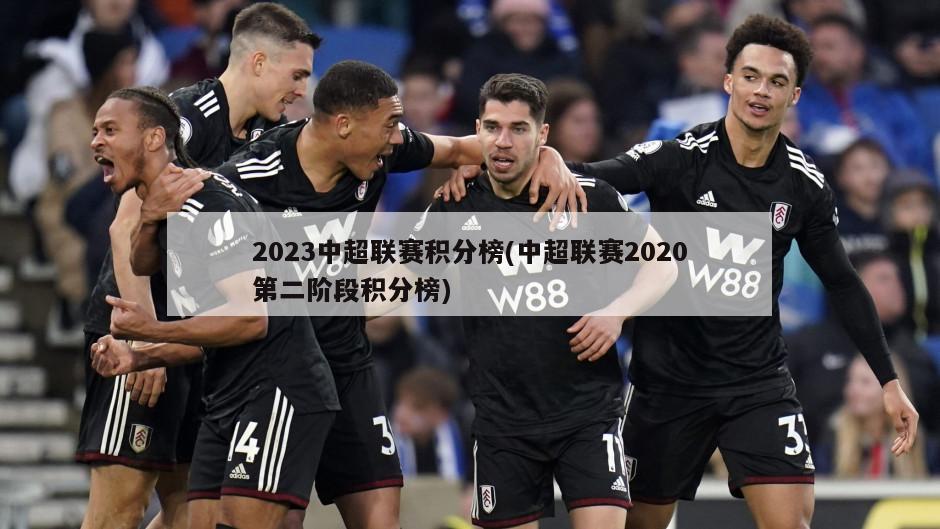 2023中超联赛积分榜(中超联赛2020第二阶段积分榜)