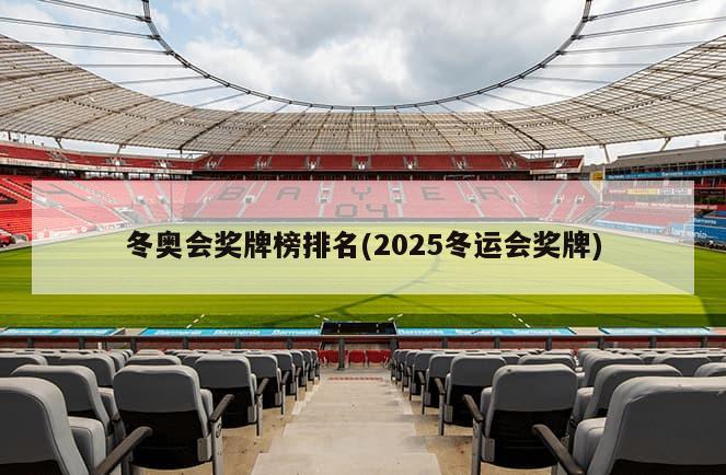冬奥会奖牌榜排名(2025冬运会奖牌)