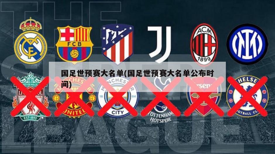 国足世预赛大名单(国足世预赛大名单公布时间)