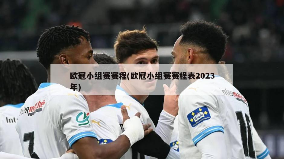 欧冠小组赛赛程(欧冠小组赛赛程表2023年)