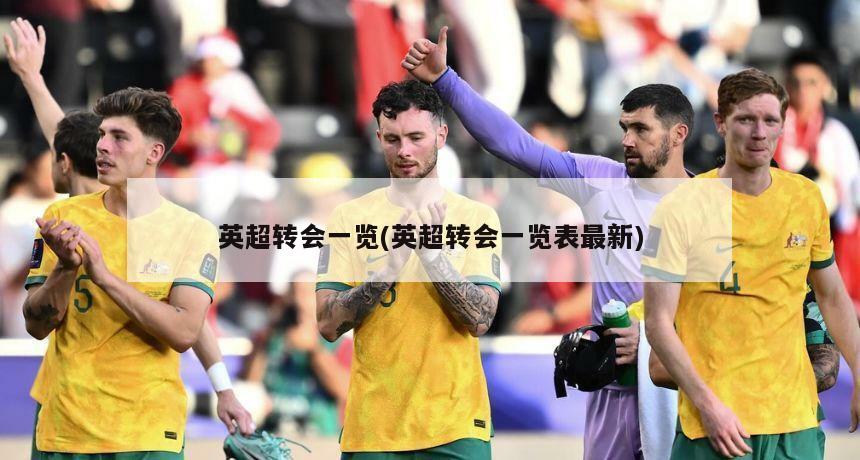 英超转会一览(英超转会一览表最新)