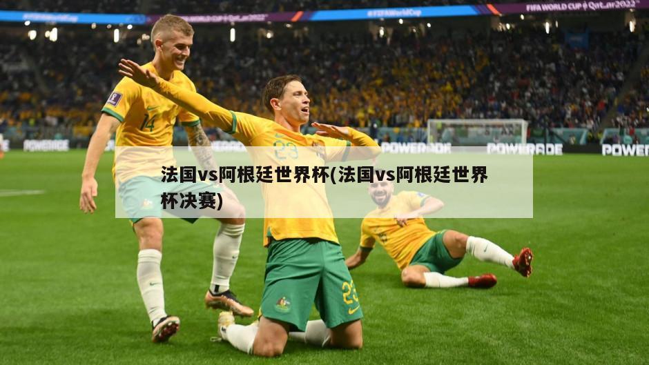 法国vs阿根廷世界杯(法国vs阿根廷世界杯决赛)