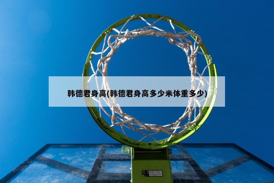 韩德君身高(韩德君身高多少米体重多少)