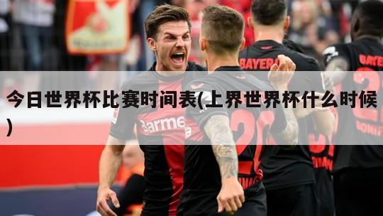 今日世界杯比赛时间表(上界世界杯什么时候)