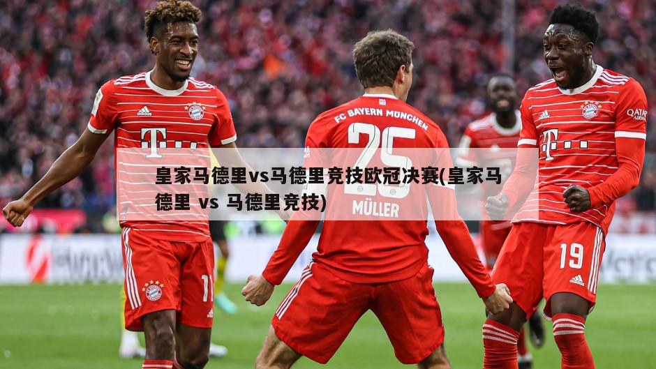 皇家马德里vs马德里竞技欧冠决赛(皇家马德里 vs 马德里竞技)